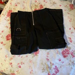 Ragged Priest Cargo Pants Black